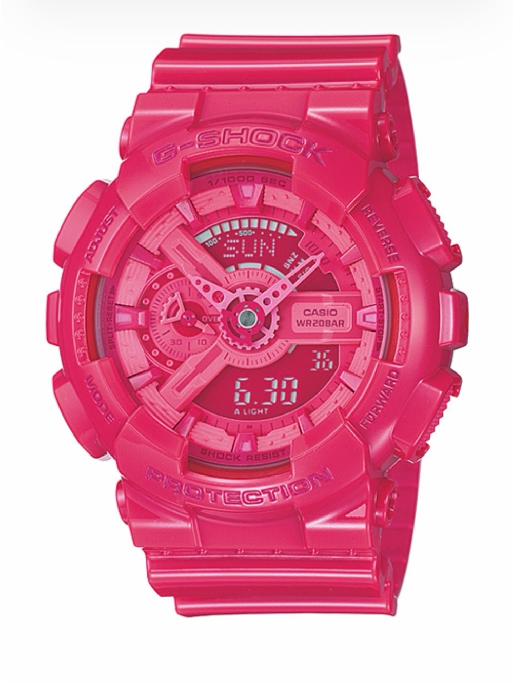 G-Shock Casio G-Shock GMA-S110CC-4A Pink Hyper Color Analog Digital Watch 5425